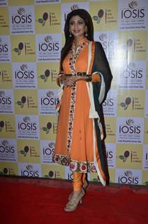 Shilpa Shetty poses for the media at the Promotion of Iosis Medi Spa