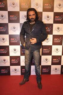 Mukul Dev poses for the media at the Launch of Heavens Dog Resturant