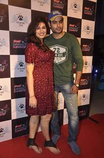 Vivian Dsena with Vahbbiz Dorabjee Dsena at the Launch of Heavens Dog Resturant