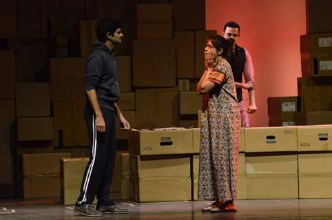 Richa Chadda, Cyrus Sahukar and Purab Kohli at their Play