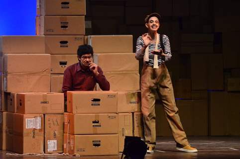 Kalki Koechlin & Purab Kohli at their Play