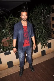 Rithvik Dhanjani was seen at Sargun Mehta's Birthday Bash
