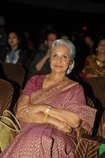 Waheeda Rehman at Suresh Wadkar's Musical Concert