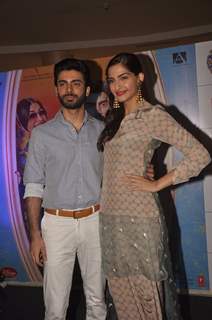 Sonam Kapoor and Fawad Khan Promote Khoobsurat at Viviana Mall, Thane