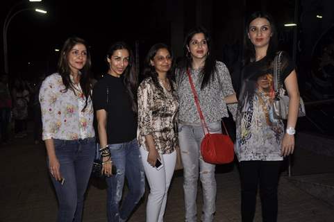 Malaika Arora Khan with her fans at the Screening of Finding Fanny