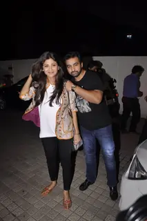 Shilpa Shetty and Raj Kundra at the Screening of Finding Fanny