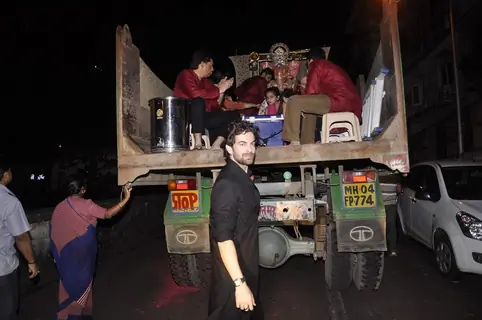 Neil Nitin Mukesh's Ganpati Visarjan
