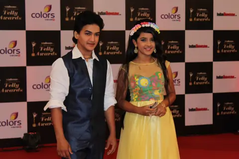 Faisal l Khan and Roshni Walia at the Indian Telly Awards