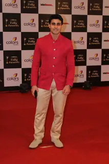 Gautam Rode was at the Indian Telly Awards