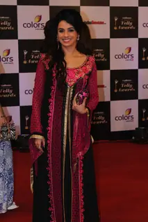 Sara Khan at the Indian Telly Awards