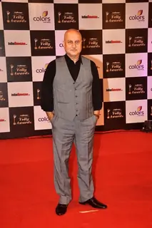 Anupam Kher at the Indian Telly Awards
