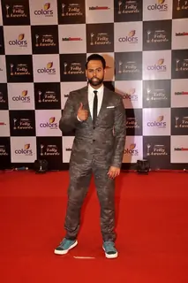 VJ Andy was at the Indian Telly Awards