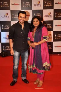 Vibha Chhibber was seen at the Indian Telly Awards
