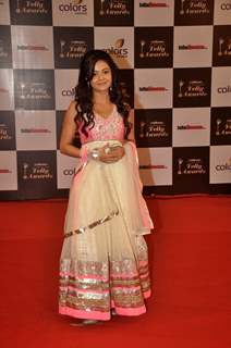 Devoleena Bhattacharjee was at the Indian Telly Awards