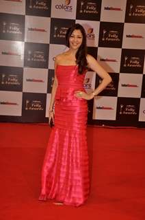Aditi Gowitrikar at the Indian Telly Awards