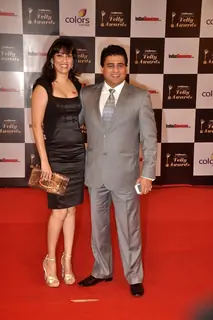 Ayub Khan at the Indian Telly Awards