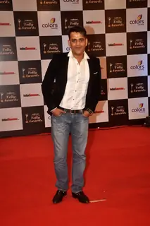 Ravi Kissen was at the Indian Telly Awards