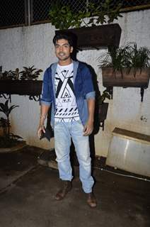 Gurmeet Choudhary was at the Screening of Creature 3D