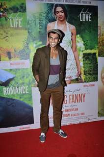 Ranveer Singh was seen at the Special Screening of Finding Fanny