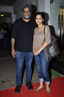 R. Balki & Gauri Shinde were seen at the Special Screening of Finding Fanny