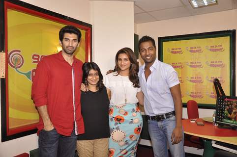 Promotions of Daawat-e-Ishq on Radio Mirchi on 98.3