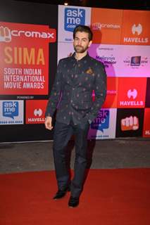 Neil Nitin Mukesh poses for the camera at Mircromax SIIMA Awards Day 1