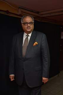 Boney Kapoor poses for the media at Mircromax SIIMA Awards Day 1