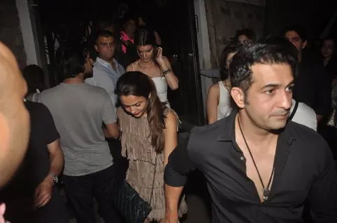 Amrita Arora was snapped coming out from Nido