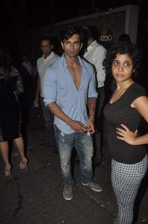 Karan Singh Grover was snapped at Nido