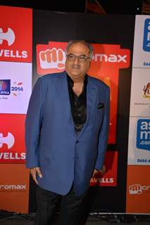 Boney Kapoor poses for the media at Mircromax SIIMA Awards Day 2