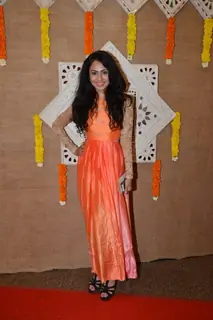 Manasi Parekh poses for the media at Gujrati Jalso 2014 in Schon by Sakshee Pradhan