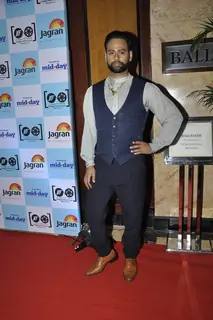 VJ Andy poses for the media at 5th Jagran Film Festival Mumbai