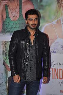 Arjun Kapoor poses for the media at the Success Bash of Finding Fanny