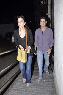 Farah Khan Ali was snapped with DJ Aqeel at PVR