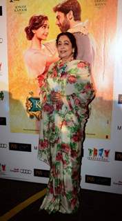 Kirron Kher poses beautifully for the media at the Promotion of Khoobsurat