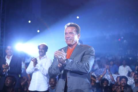 Arnold Schwarzenegger at the Audio Launch of the Movie &quot;I&quot;