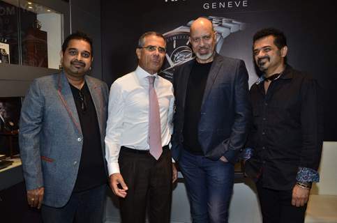 Shankar Mahadevan, Ehsaan Noorani and Loy Mendosa at the Launch of Raymond Weil Store