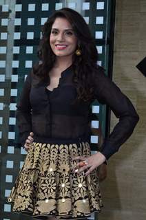 Richa Chadda poses for the media at the Promotions of Tamanchey