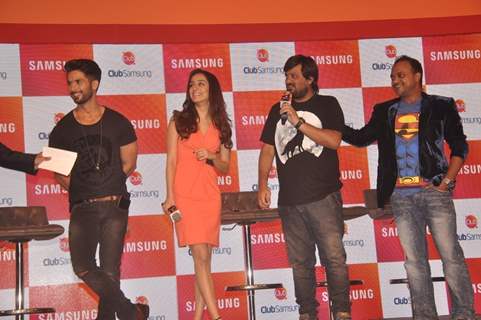 Promotion of Haider at the Samsung App Launch