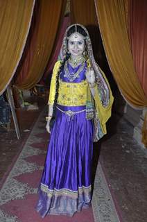 Anjali Rana as Hansa Bai at the Royal Rajputana Wedding of Kunwar Pratap and Ajabde