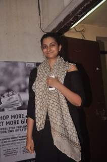 Rhea Kapoor poses beautifully for the media at PVR