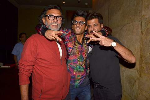 Rakesh Omprakash Mehra, Ranveer Singh and Anil Kapoor at the Special Screening of Khoobsurat