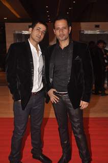 Meet Brothers pose for the media at Medscapeindia Awards 2014