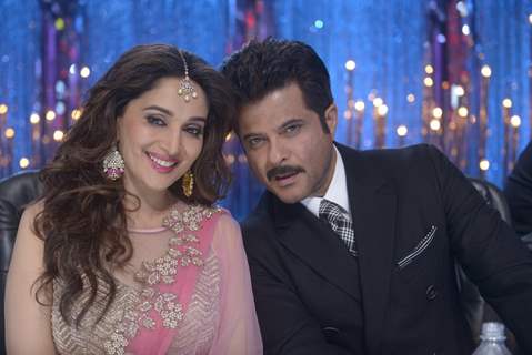 Anil Kapoor and Madhuri Dixit snapped at Jhalak Dikhhlaa Jaa Grand Finale