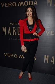 Parvathy Omanakuttan poses for the media at the Launch of Vero Moda MARQUEE Collection