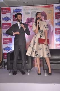 Sonam Kapoor and Fawad Khan interact with the audience at the Promotion of Khoobsurat