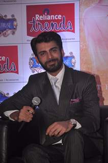 Fawad Khan snapped at the Promotion of Khoobsurat at Reliance Trends