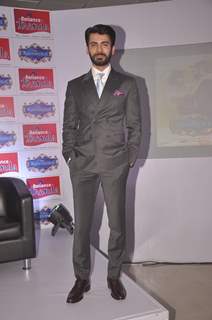 Fawad Khan poses for the media at Promotion of Khoobsurat