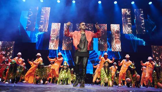 Honey Singh performs at Slam The Tour