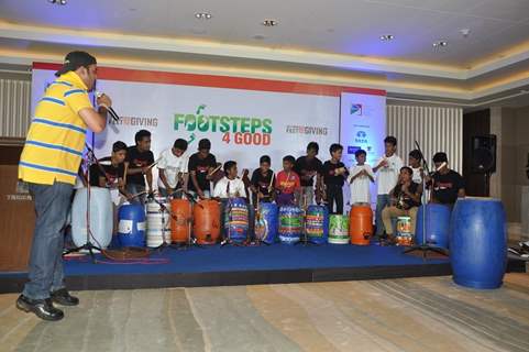 Kids perform at Footsteps 4 Good Ngo Event